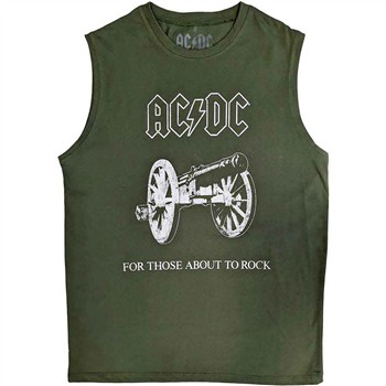 AC/DC For Those About To Rock [Green] Tank Top
