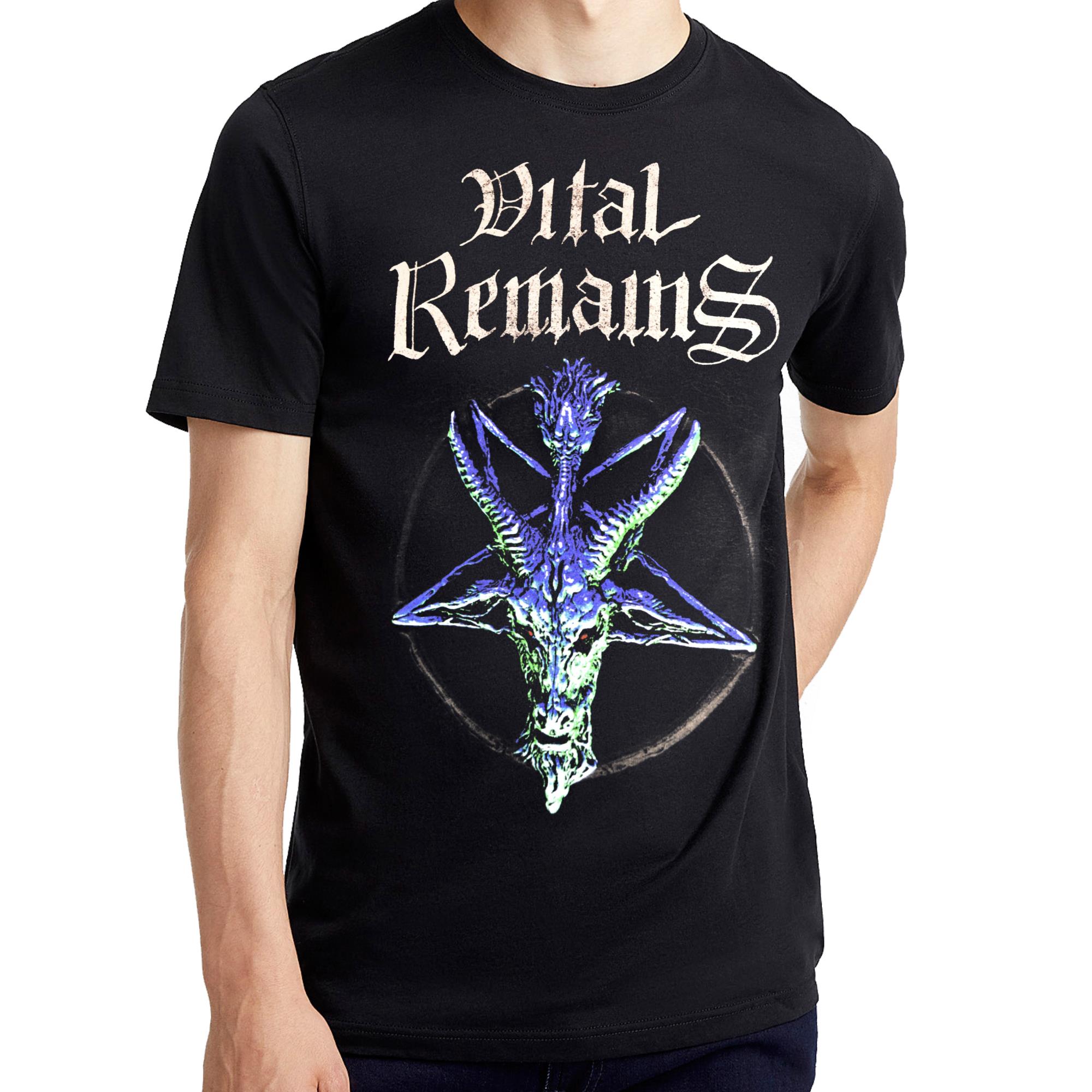 Black T-Shirt Vital Remains 'Forever Underground' NEW & OFFICIAL! 