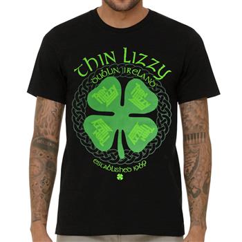 Thin Lizzy Four Leaf Clover T-Shirt