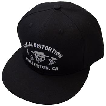 Social Distortion Fullerton Skelly Snapback Hat