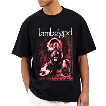 Lamb of God Gas Mask Waves T-Shirt