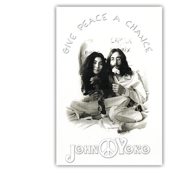 John Lennon Give Peace A Chance Postcard