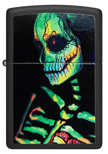  Glowing Skull Zippo