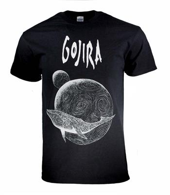 TicTicTok Gojira LEnfant Sauvage Mens Big Size T-Shirt Black 