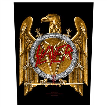 Slayer Gold Eagle Backpatch