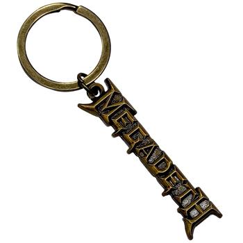 Megadeth Gold Logo V2 Keychain