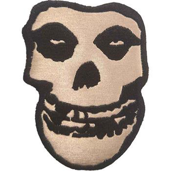 Misfits Gold Skull Patch