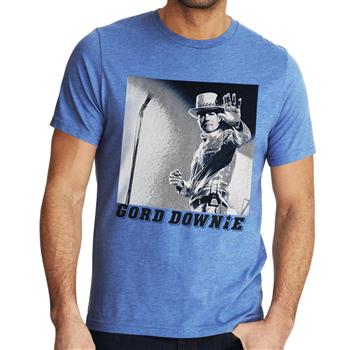Tragically Hip (the) Gord Downie Photo [Blue] T-Shirt