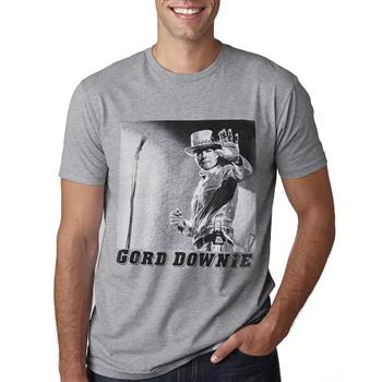 Tragically Hip (the) Gord Downie Photo [Grey] T-Shirt