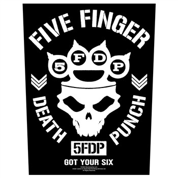Five Finger Death Punch Got Your Six Backpatch