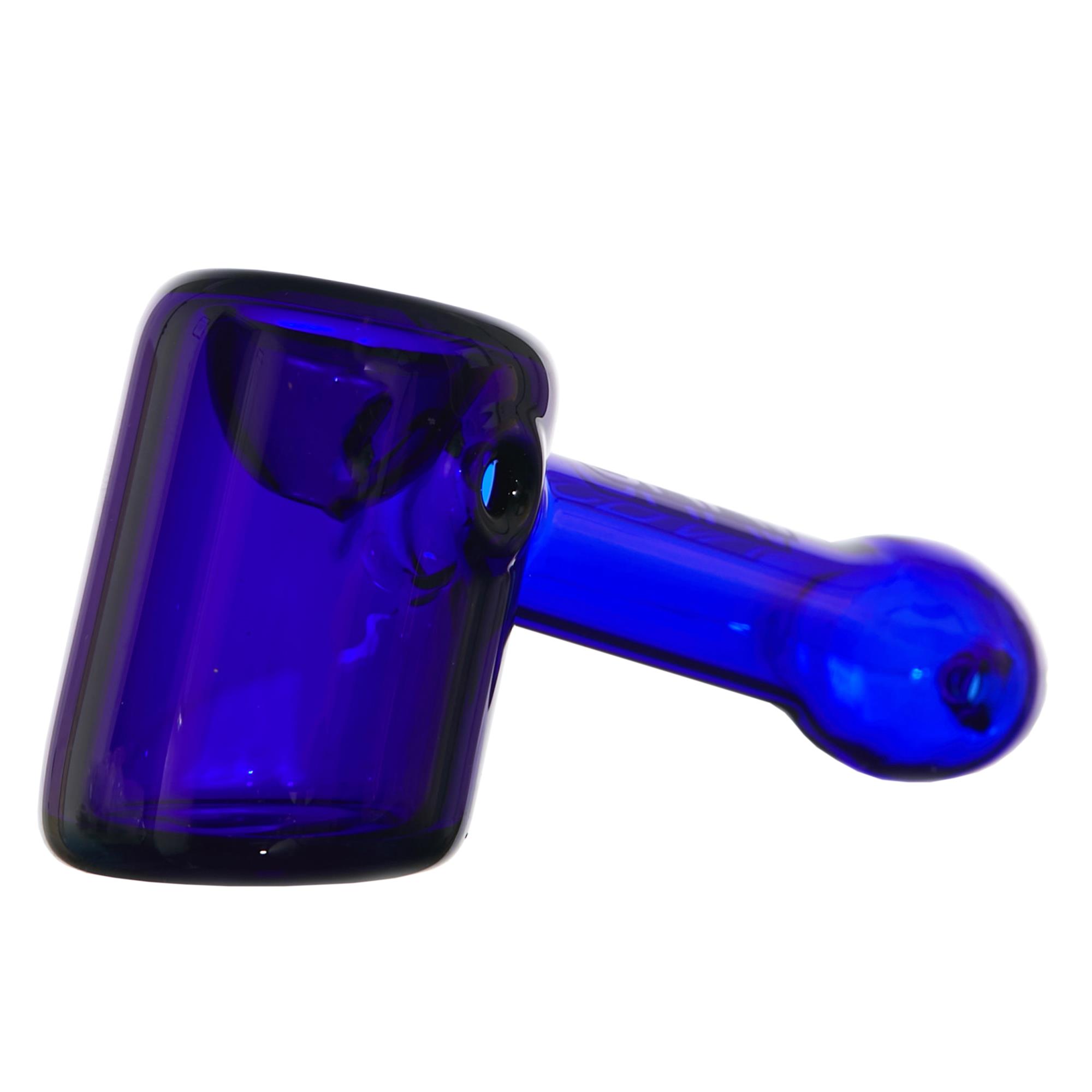 GRAV CLEAR BLUE GLASS PIPE
