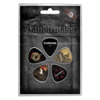 Candlemass Gravestone Guitar Pick Set