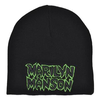 Marilyn Manson Logo (3D Embroidered) Beanie