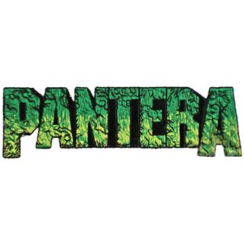 Pantera Green Logo Patch