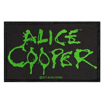 Alice Cooper Green Logo Patch