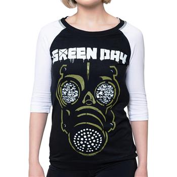 Green Day Green Mask Raglan