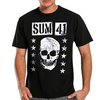 Sum 41 Grinning Skull T-Shirt
