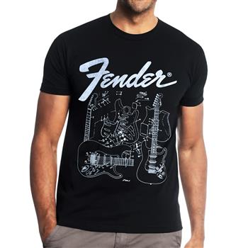 Fender Guitar Fig.1 T-Shirt