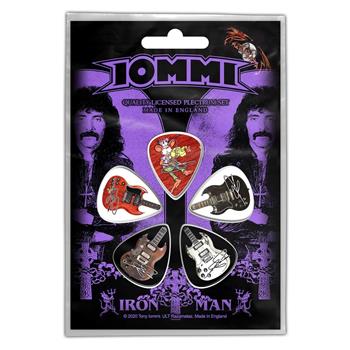 Black Sabbath / Tony Iommi Iron Man Guitar Pick Set