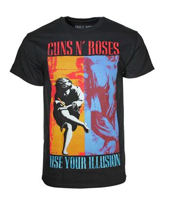 Guns 'n' Roses Guns n Roses 1991 Illusion Combo T-Shirt