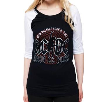 AC/DC Hard As Rock Raglan