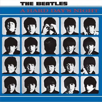 Beatles (The) Hard Day's Night  Album Cover Steel Wall Sign