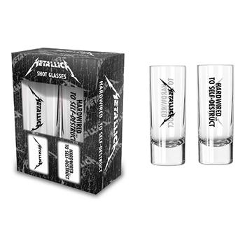 Metallica Hardwired... To Self-Destruct Shot Glass Set
