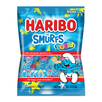  Haribo Sour Smurfs - 113g