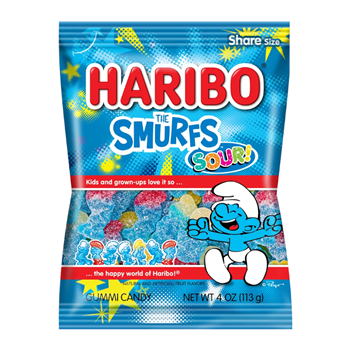  Haribo Sour Smurfs - 113g