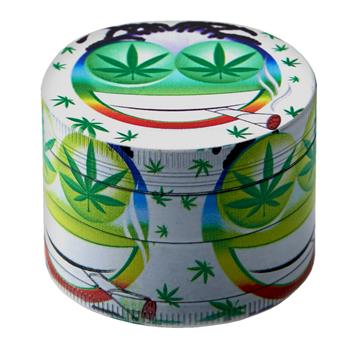  LEAF SMILEYS 4 PARTS GRINDER