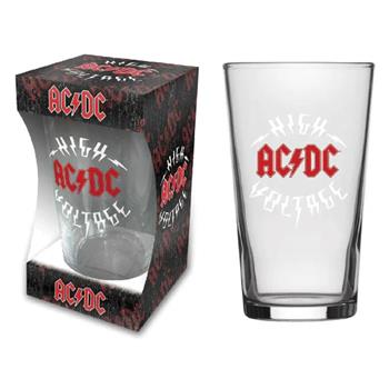 AC/DC High Voltage Beer Glass