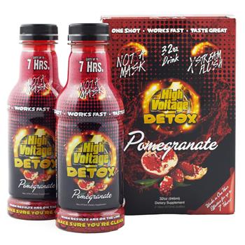  High Voltage Detox 32oz (Pomegranate)