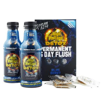  High Voltage Detox Permanent 5 Day Flush (Blueberry)