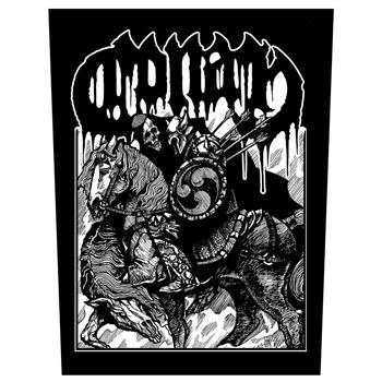 Conan Horseback Batlle Hammer Backpatch