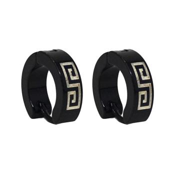  Huggie Maze Earrings