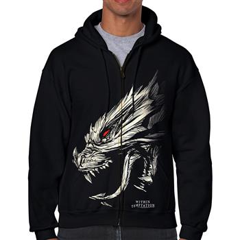 Within Temptation Hydra Head Zip Hoodie