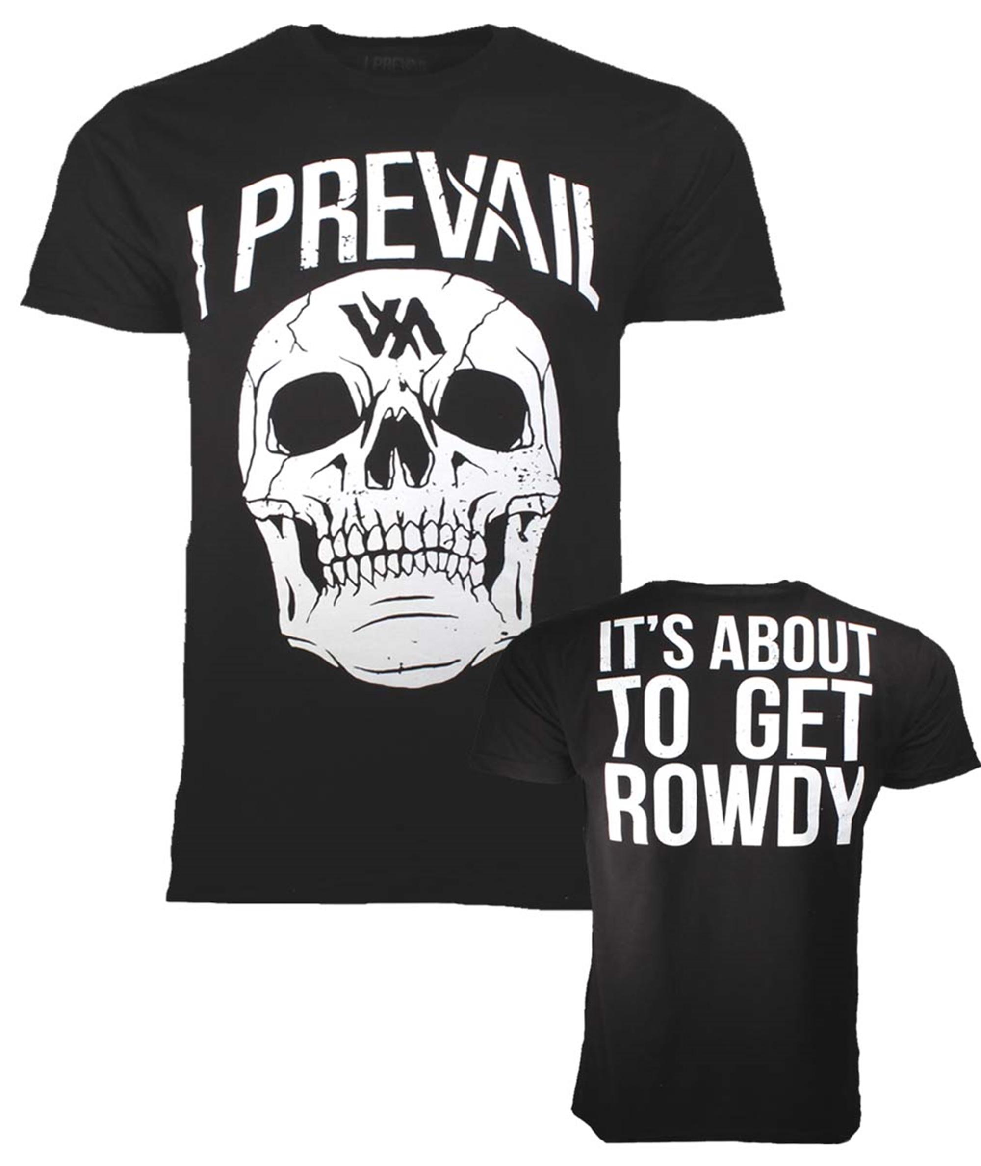 I Prevail Large Rowdy Skull T-Shirt