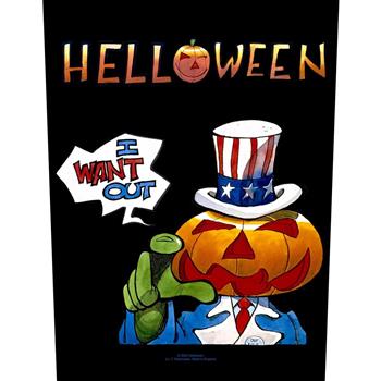 Helloween I Want Out Backpatch