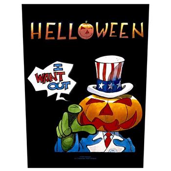 Helloween I Want Out Backpatch