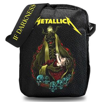 Metallica If Darkness Had A Son Vinyl Application Crossbody Bag