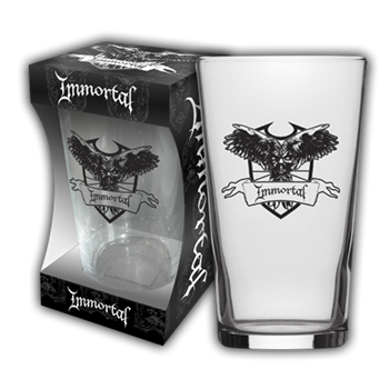 Immortal Crest Beer Glass