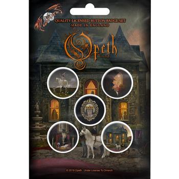 Opeth In Caude Venenum Button Pin Set