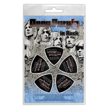 Deep Purple In Rock Tri-Tip Guitar Pick Set