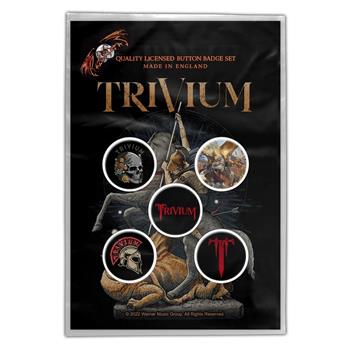 Trivium In The Court of The Dragon Button Pin Set