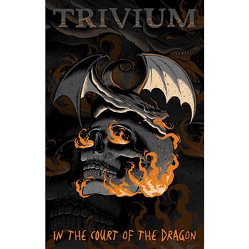 Trivium In the Court of the Dragon Premium Flag