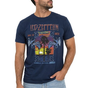 Led Zeppelin Inglewood 1977 T-Shirt