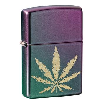  Iridescent Leaf Zippo