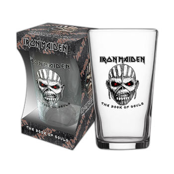 Iron Maiden Book Of Souls Beer Glass