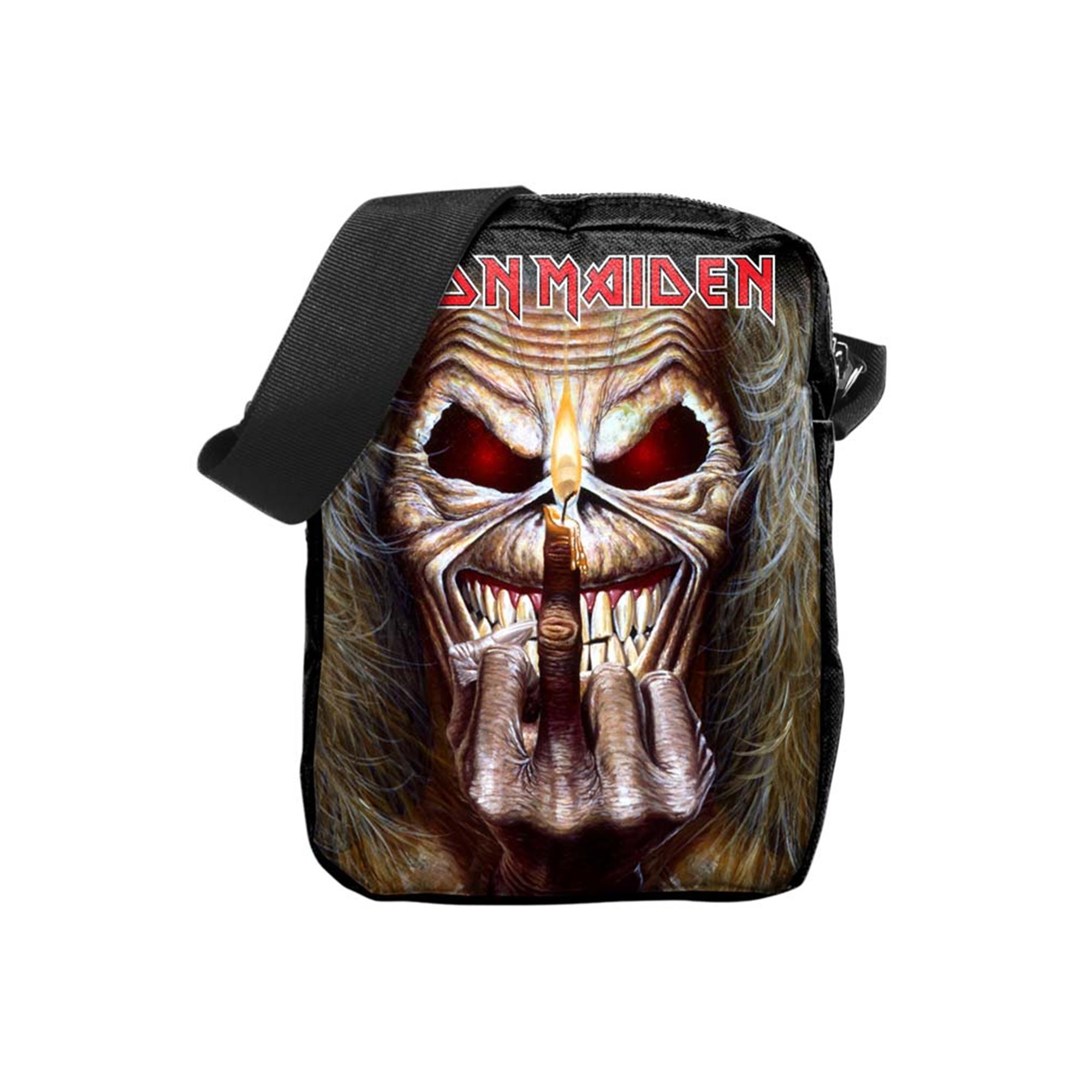 Iron Maiden Middle Finger Crossbody Bag