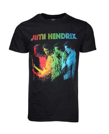 Jimi Hendrix Jimi Hendrix Rainbow T-Shirt